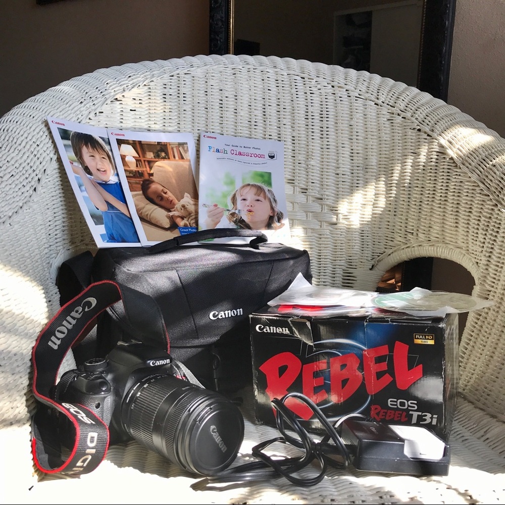 ‼️SOLD‼️Canon Rebel t3i